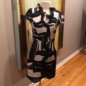 THREADS SOCIAL STUNNING PATTERNED Dress